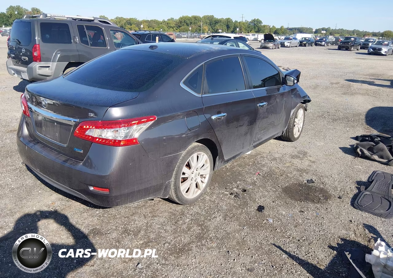 2014 Nissan Sentra Sl VIN:3N1AB7AP1EY306059 - 4