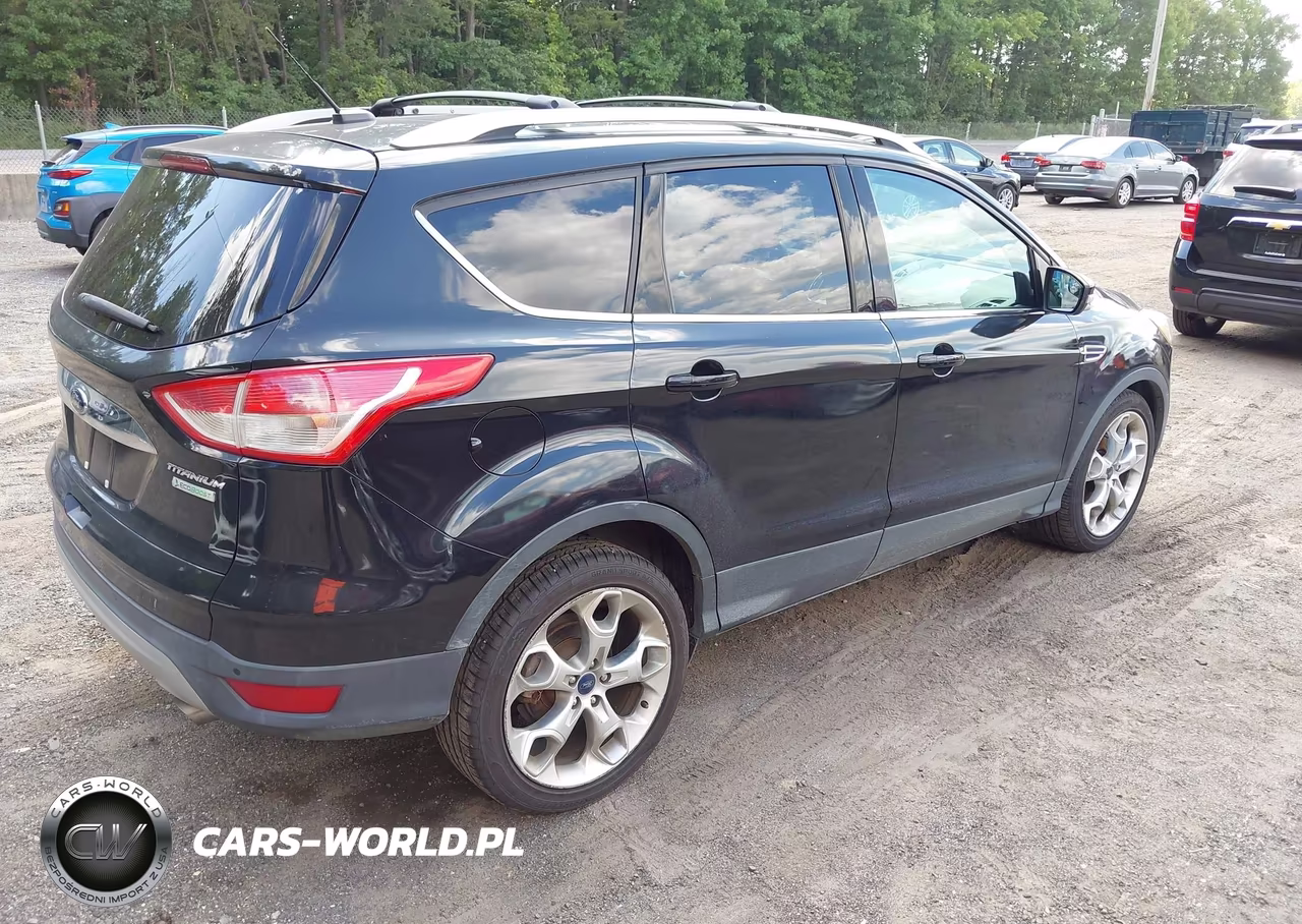 2014 Ford Escape Titanium VIN:1FMCU0JX1EUA91711 - 4