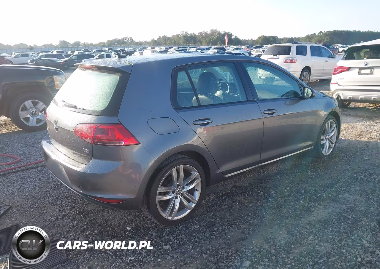 2015 Volkswagen Golf Tsi Sel 4-Door VIN:3VW217AU0FM006660 - 4