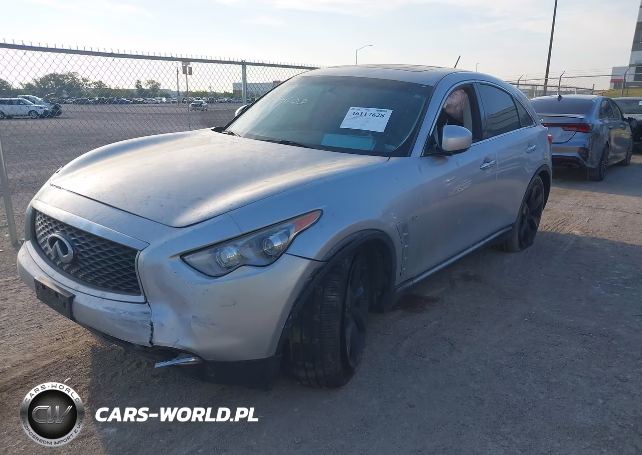 2017 Infiniti Qx70 VIN:JN8CS1MW9HM414608 - 2