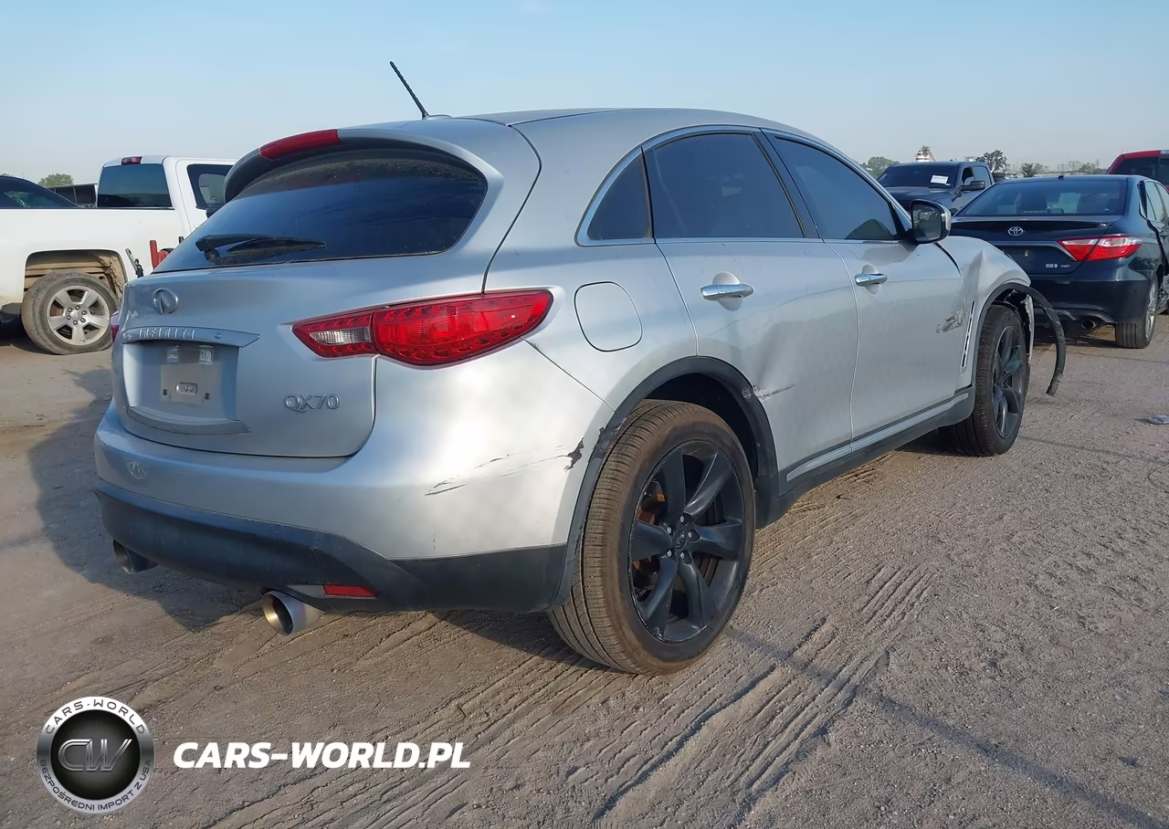 2017 Infiniti Qx70 VIN:JN8CS1MW9HM414608 - 4