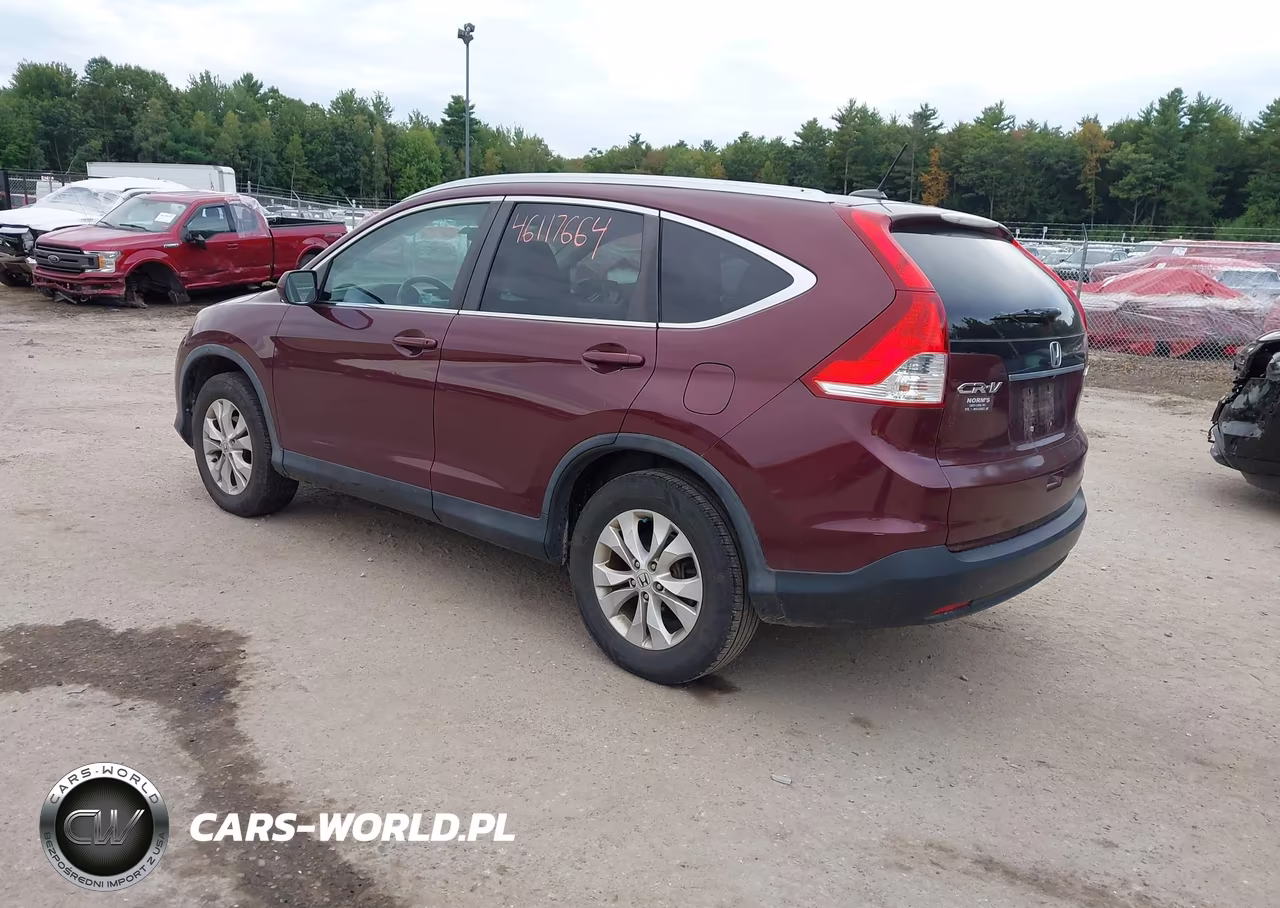 2014 Honda Cr-V Ex-L VIN:5J6RM4H76EL021388 - 3