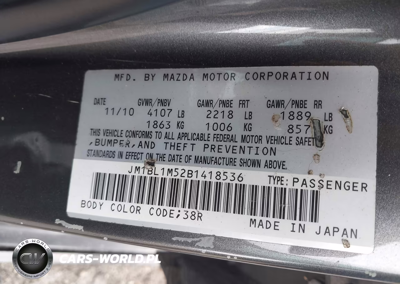 2011 Mazda Mazda3 S Grand Touring VIN:JM1BL1M52B1418536 - 9
