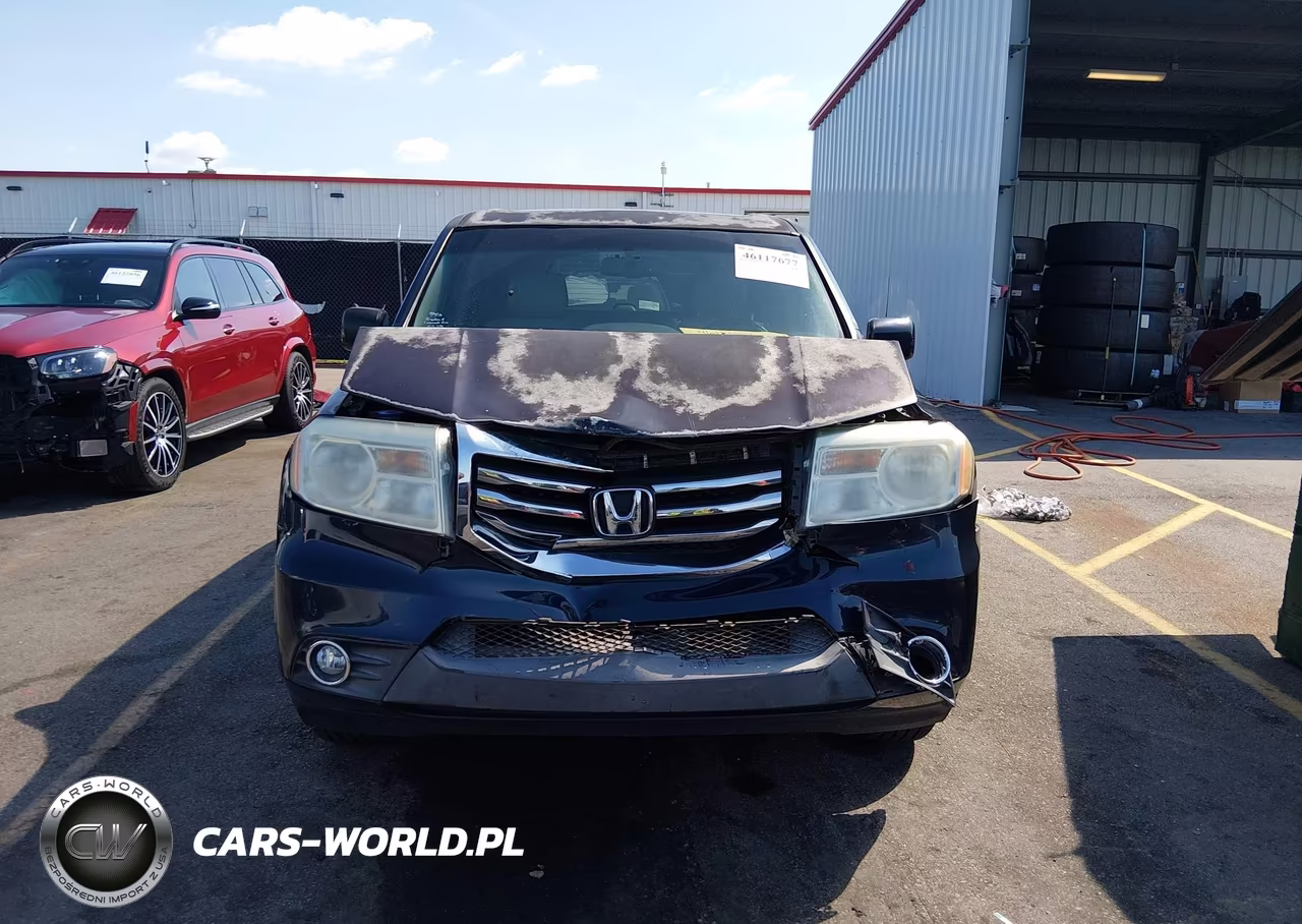 2012 Honda Pilot Ex-L VIN:5FNYF3H5XCB022225 - 12
