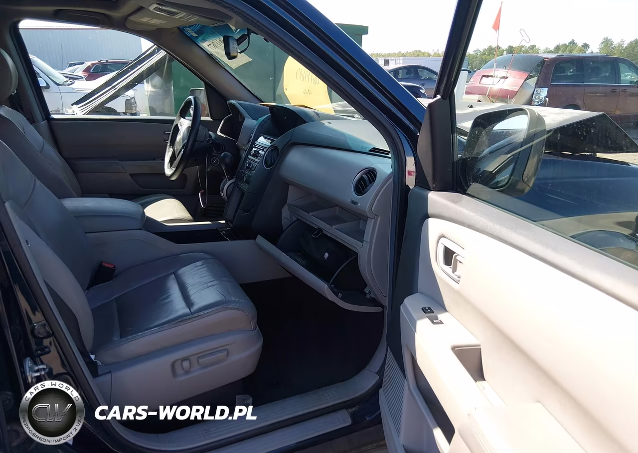 2012 Honda Pilot Ex-L VIN:5FNYF3H5XCB022225 - 5