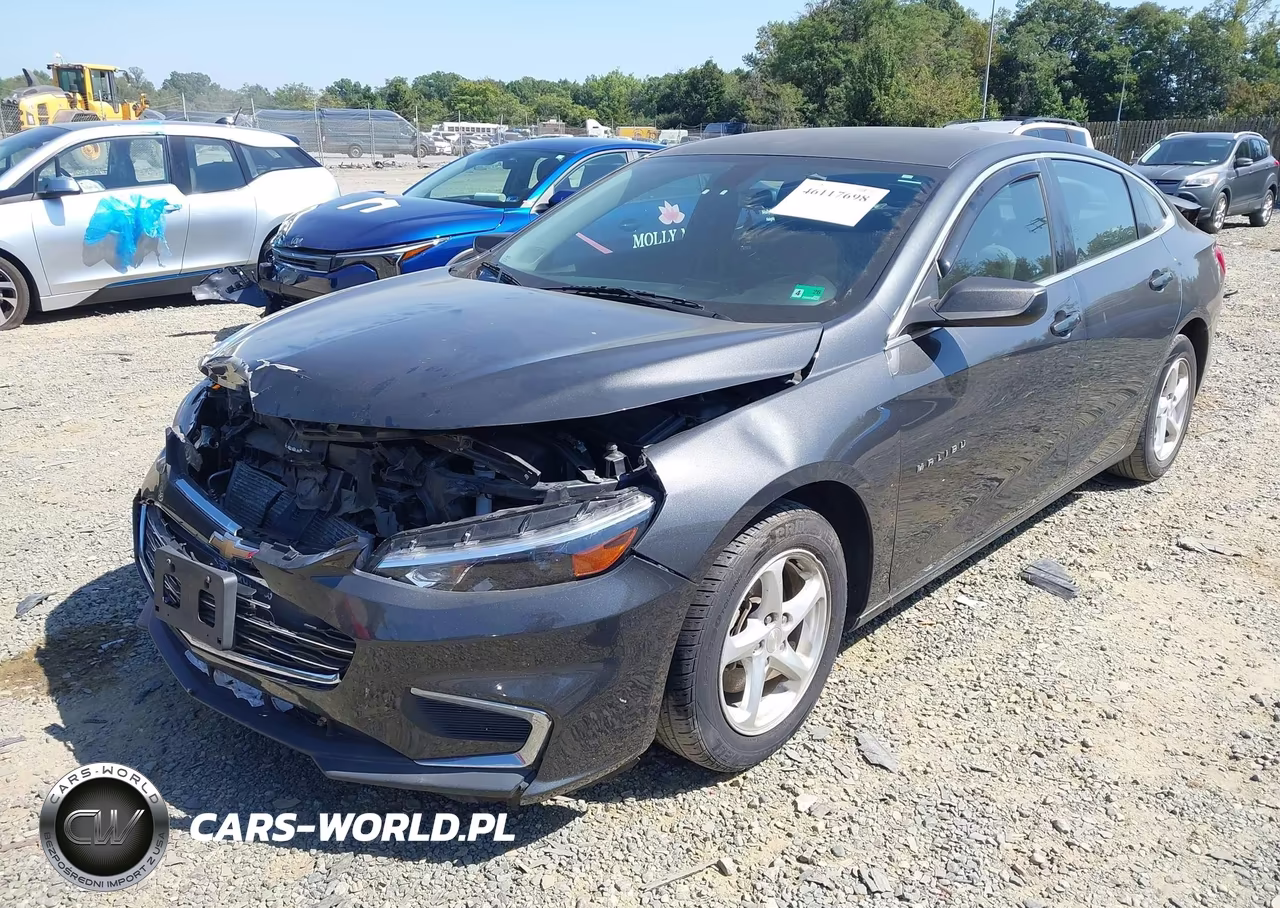 2017 Chevrolet Malibu Ls VIN:1G1ZB5ST3HF220689 - 2