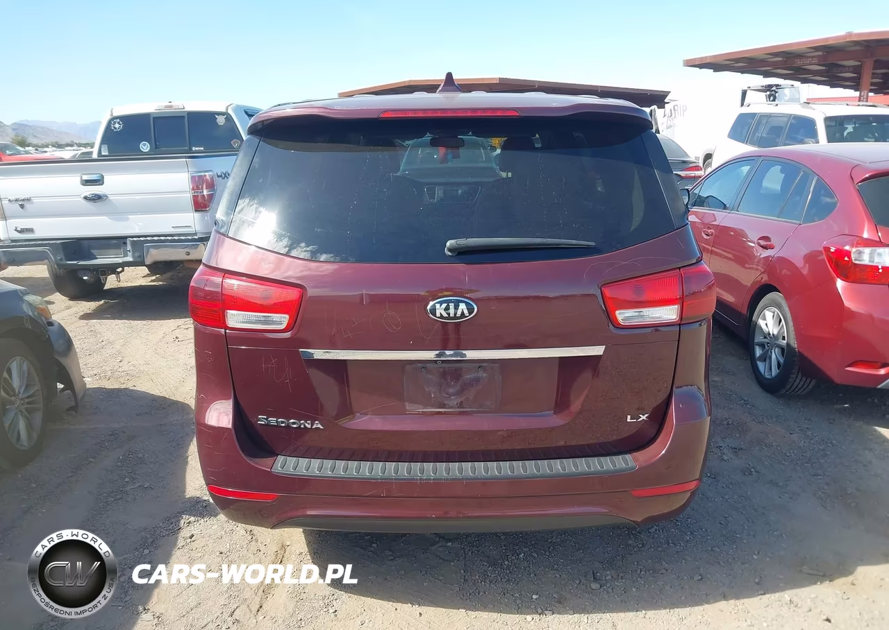 2017 Kia Sedona Lx VIN:KNDMB5C13H6233201 - 16