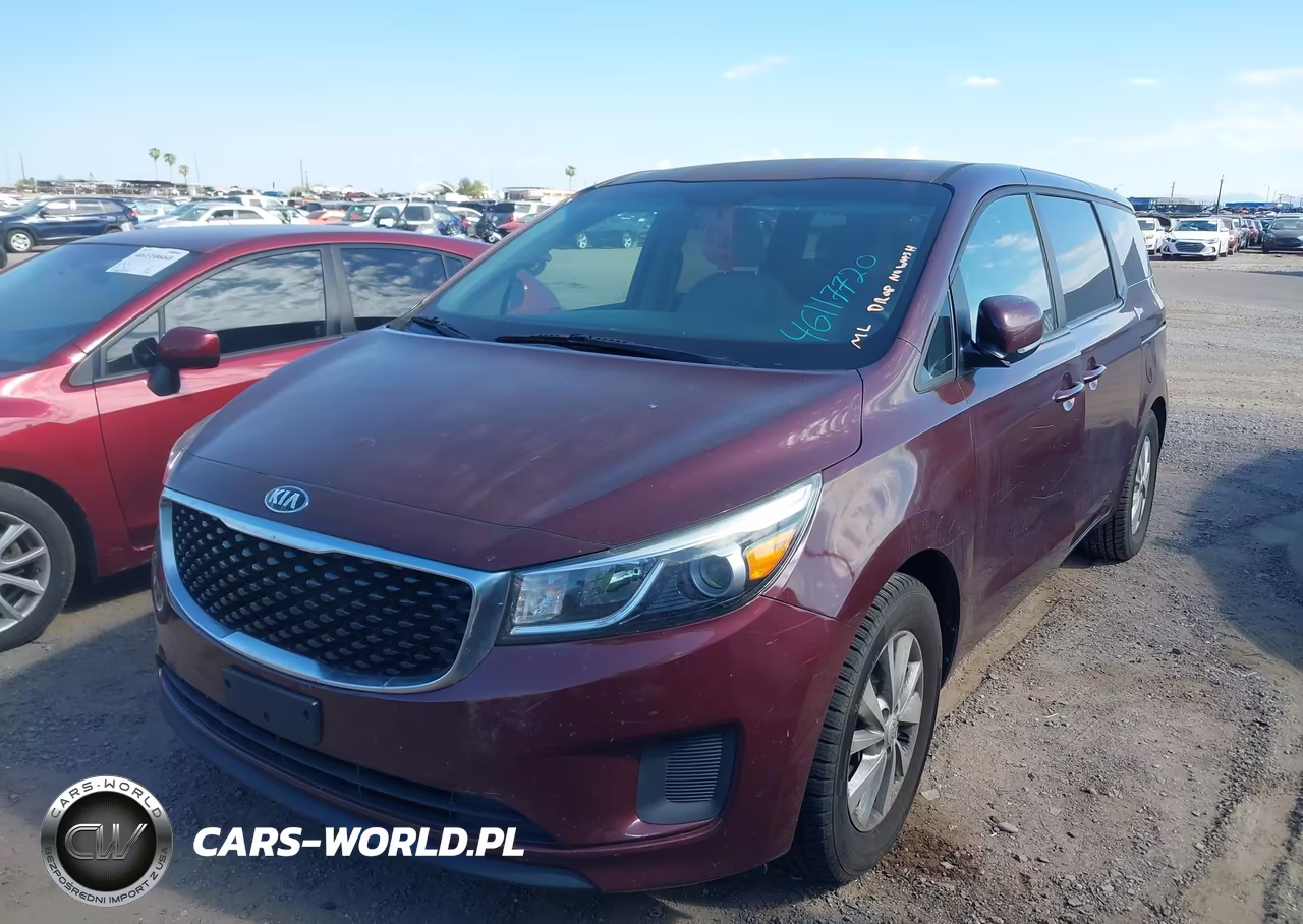 2017 Kia Sedona Lx VIN:KNDMB5C13H6233201 - 2