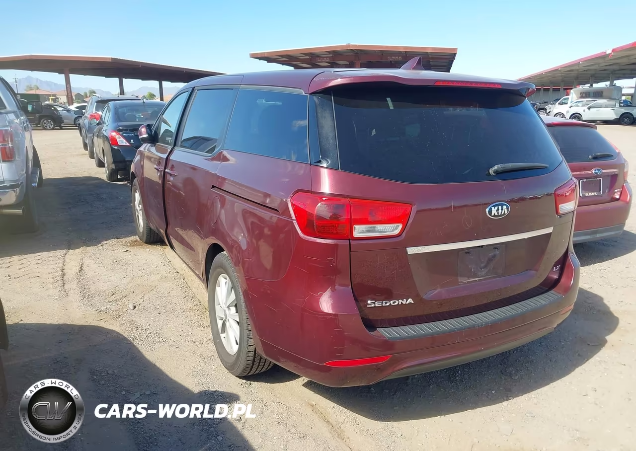 2017 Kia Sedona Lx VIN:KNDMB5C13H6233201 - 3