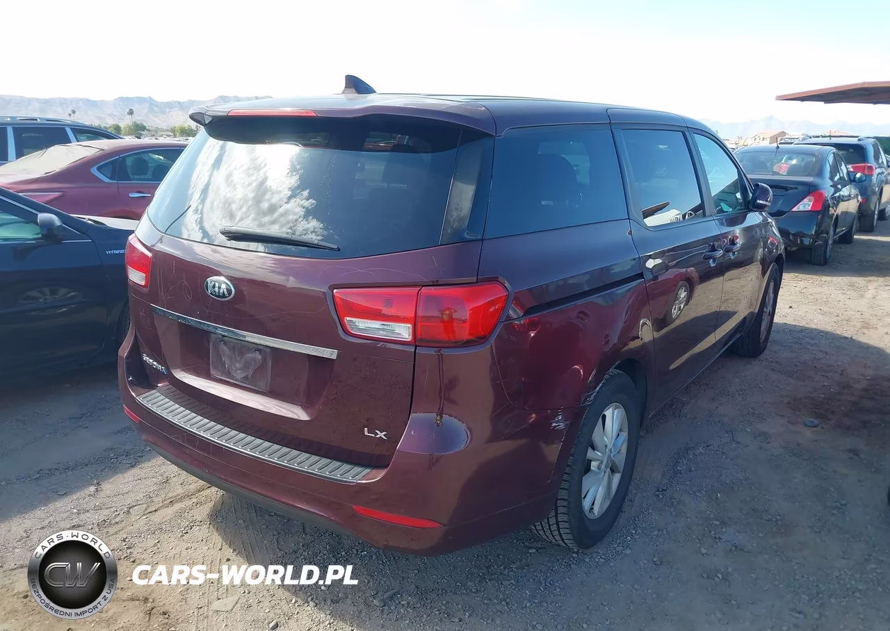 2017 Kia Sedona Lx VIN:KNDMB5C13H6233201 - 4