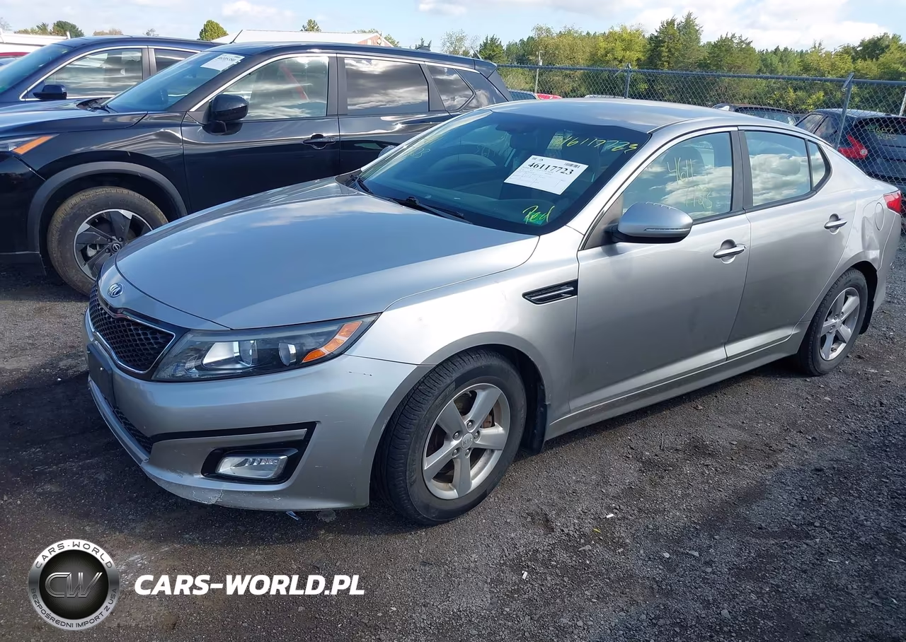 2014 Kia Optima Lx VIN:5XXGM4A74EG285474 - 2