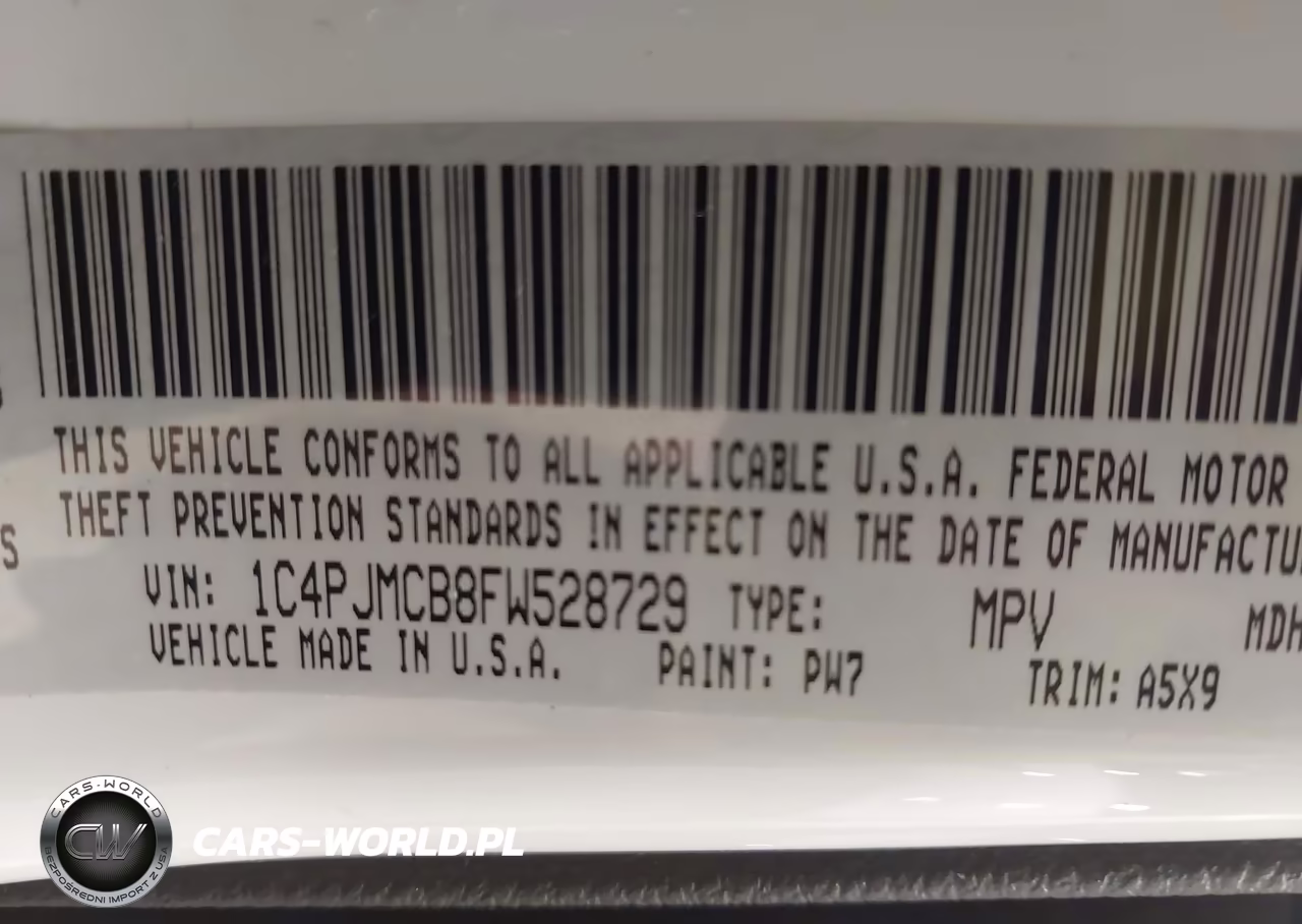 2015 Jeep Cherokee Latitude VIN:1C4PJMCB8FW528729 - 9