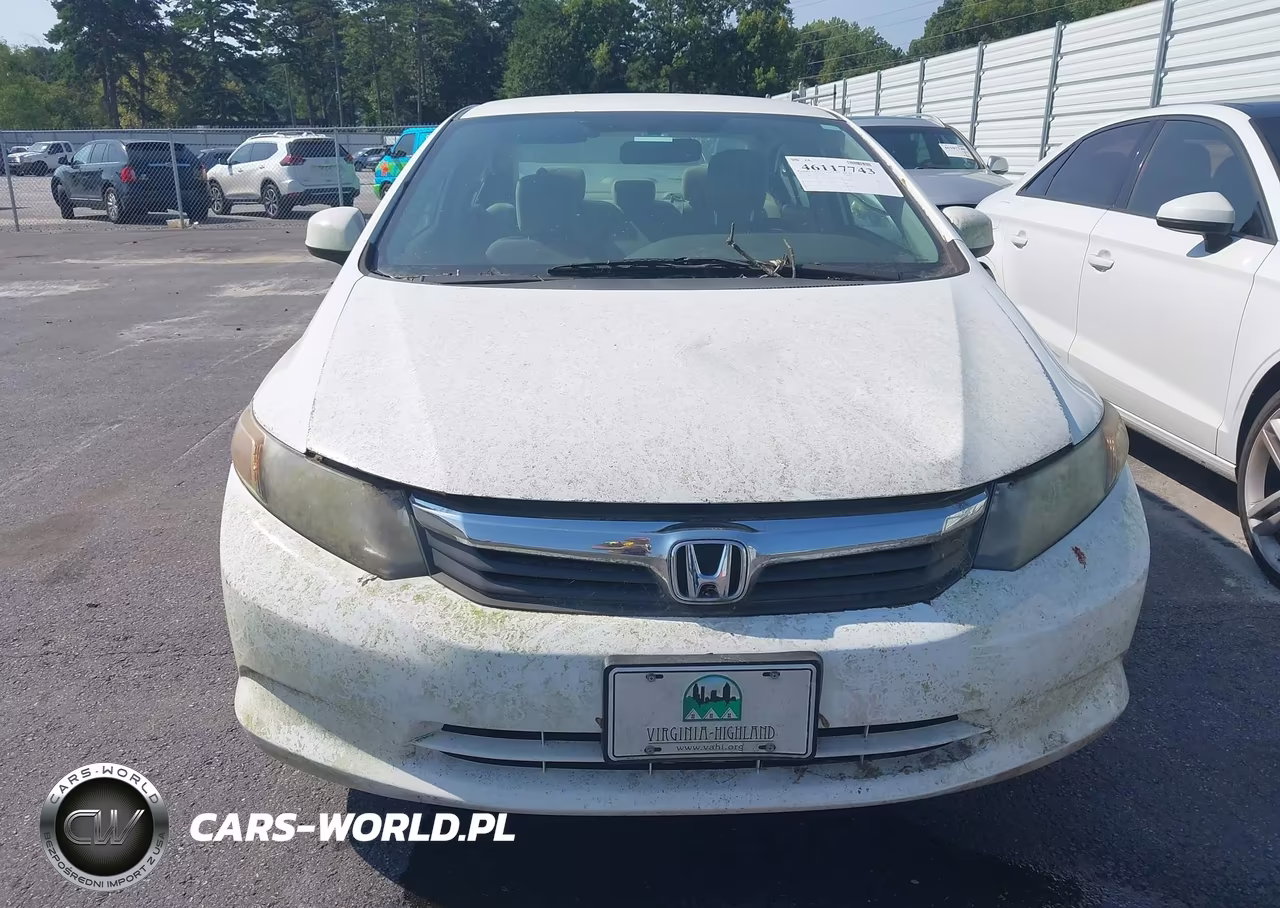 2012 Honda Civic Natural Gas VIN:19XFB5F50CE002203 - 12