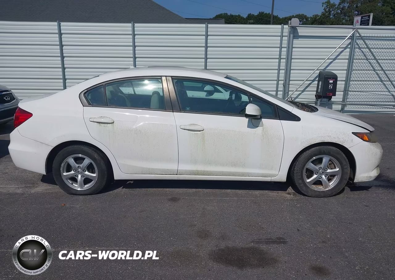 2012 Honda Civic Natural Gas VIN:19XFB5F50CE002203 - 13