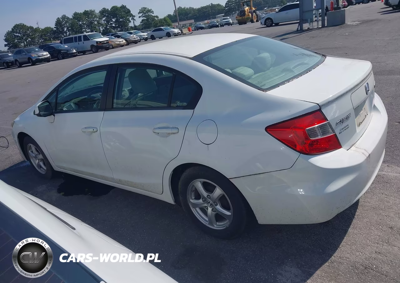 2012 Honda Civic Natural Gas VIN:19XFB5F50CE002203 - 14