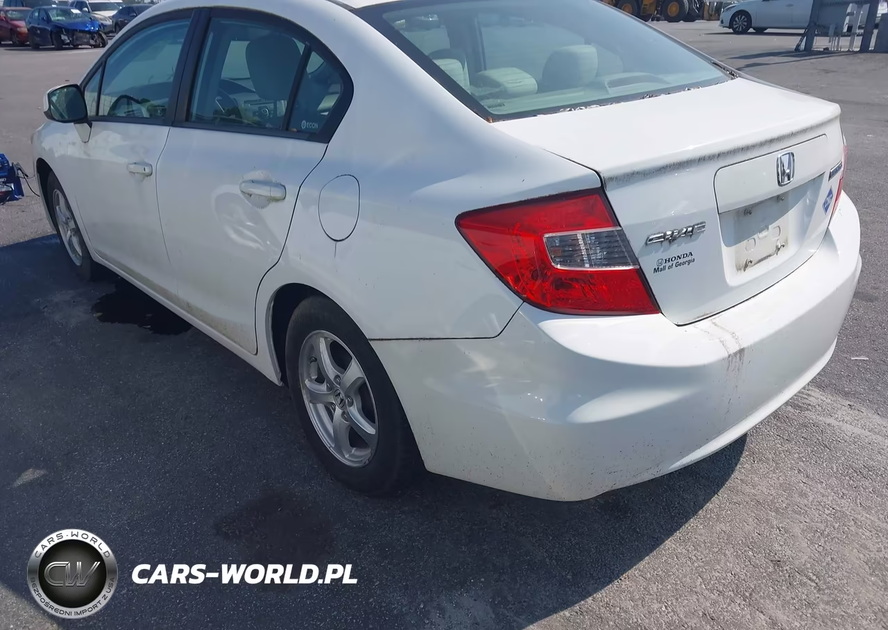2012 Honda Civic Natural Gas VIN:19XFB5F50CE002203 - 3