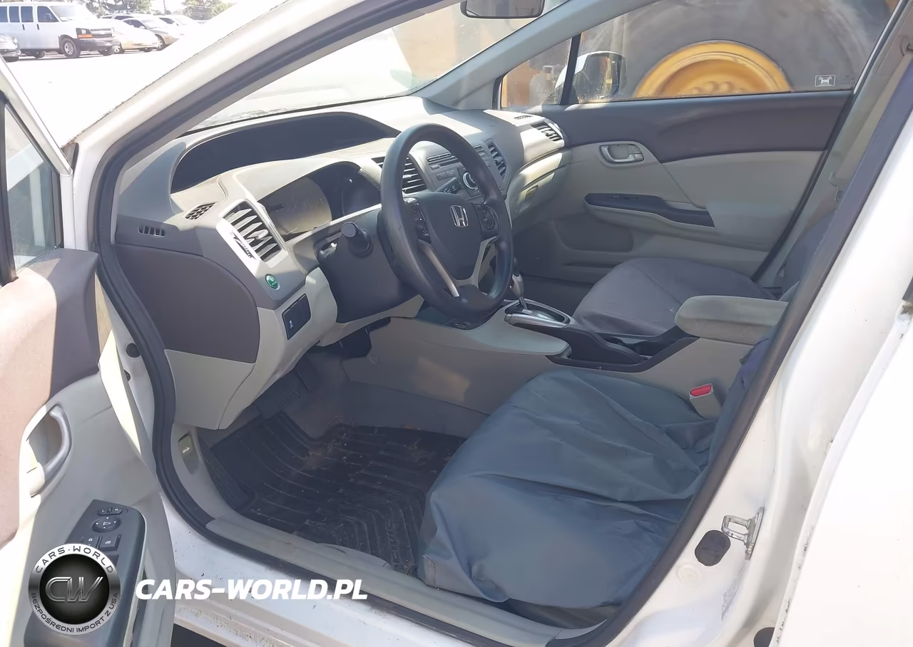 2012 Honda Civic Natural Gas VIN:19XFB5F50CE002203 - 5