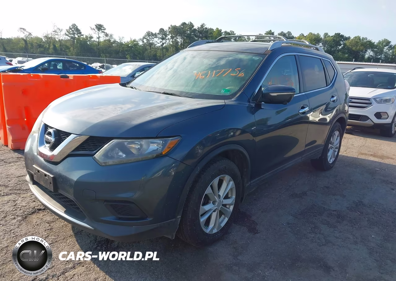 2014 Nissan Rogue Sv VIN:5N1AT2MT6EC837042 - 2