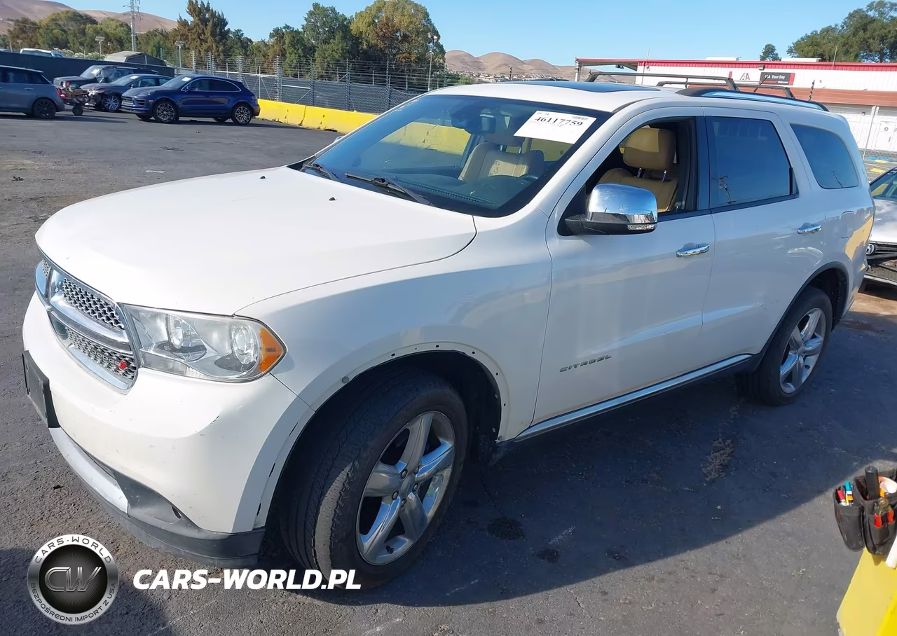 2012 Dodge Durango Citadel VIN:1C4RDJEG7CC361476 - 2