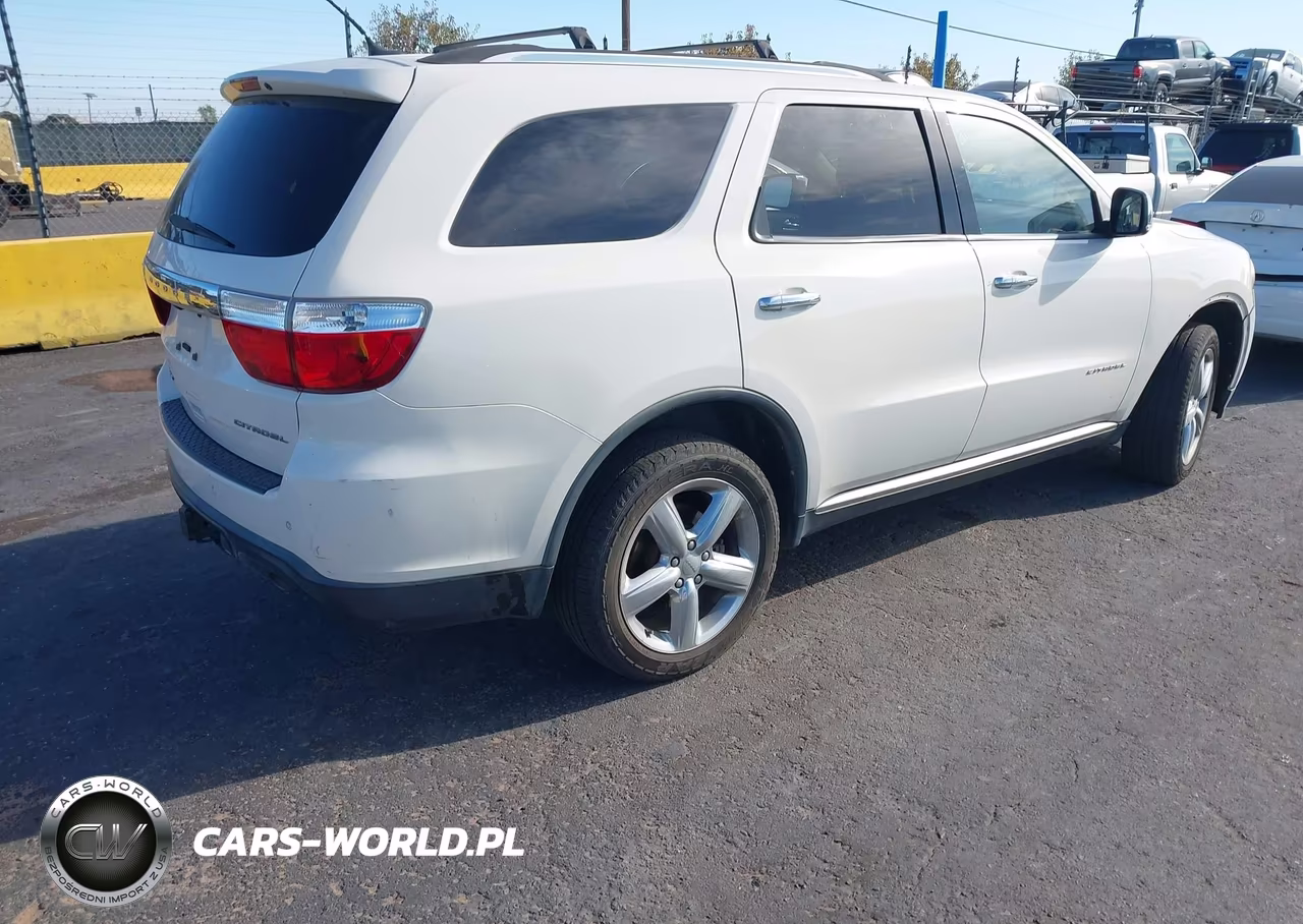 2012 Dodge Durango Citadel VIN:1C4RDJEG7CC361476 - 4