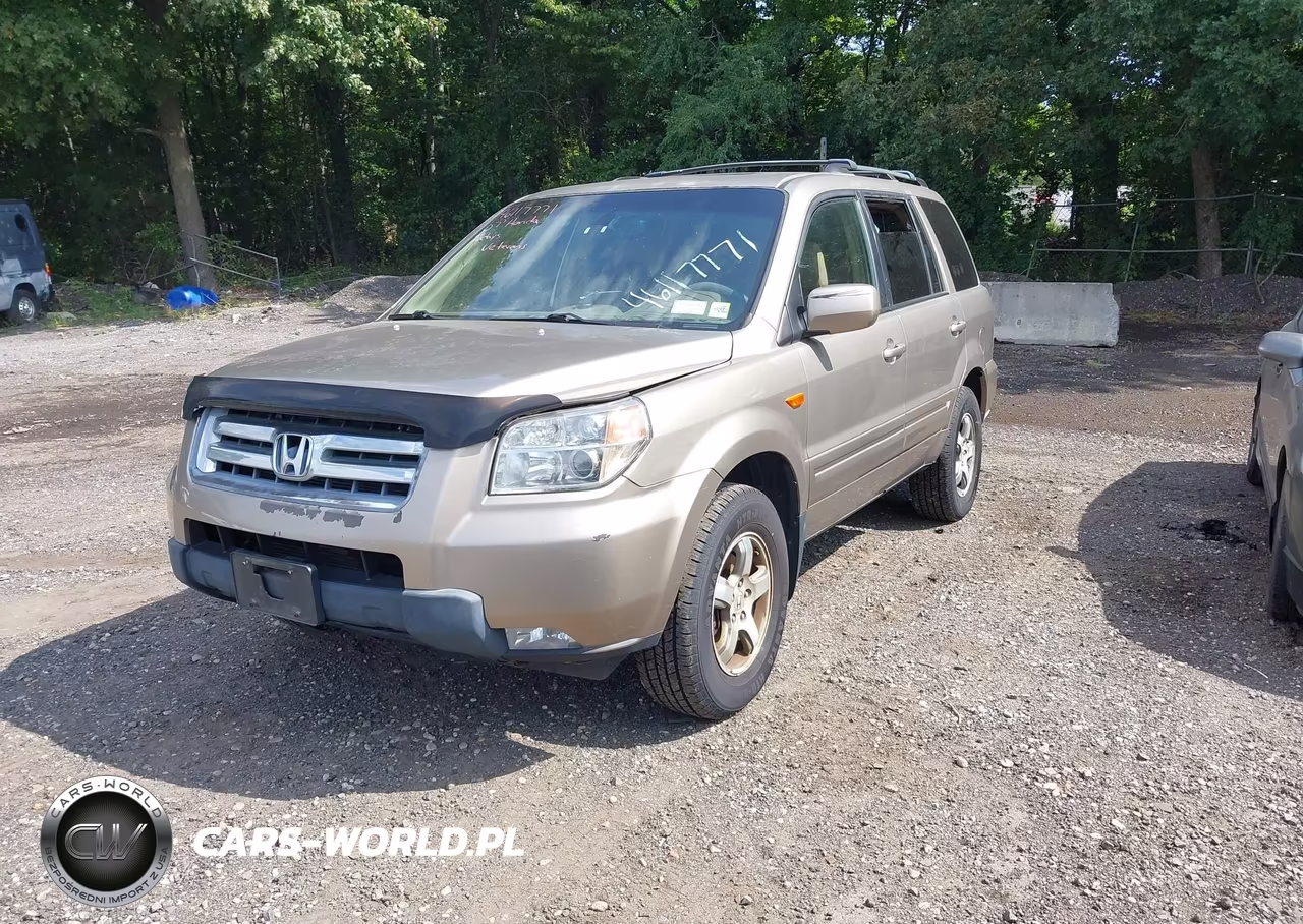 2007 Honda Pilot Ex-L VIN:5FNYF18537B024909 - 2