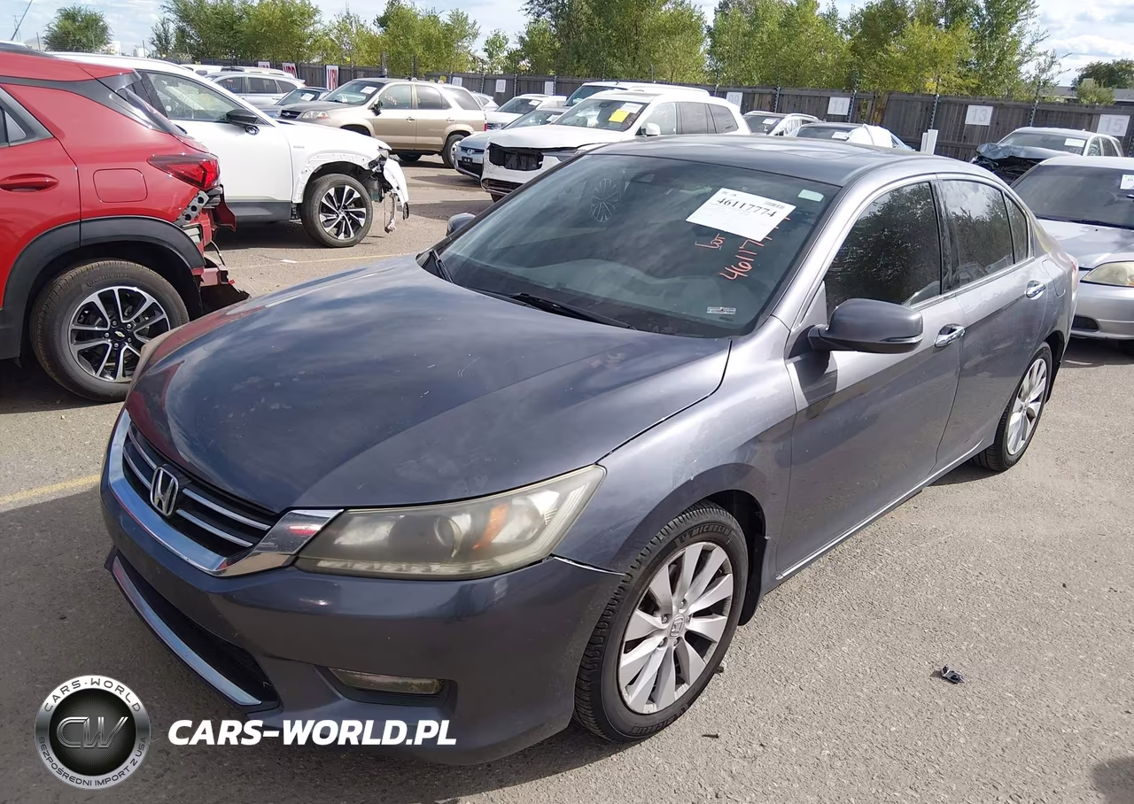 2014 Honda Accord Ex-L V-6 VIN:1HGCR3F8XEA031762 - 2