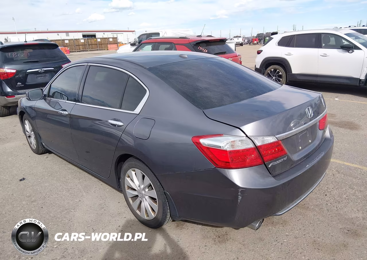 2014 Honda Accord Ex-L V-6 VIN:1HGCR3F8XEA031762 - 3