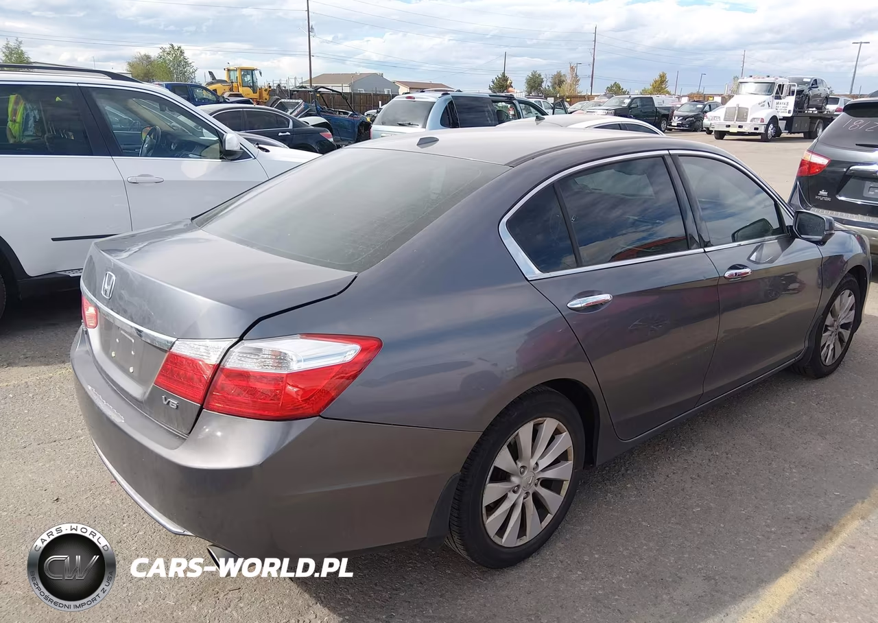 2014 Honda Accord Ex-L V-6 VIN:1HGCR3F8XEA031762 - 4
