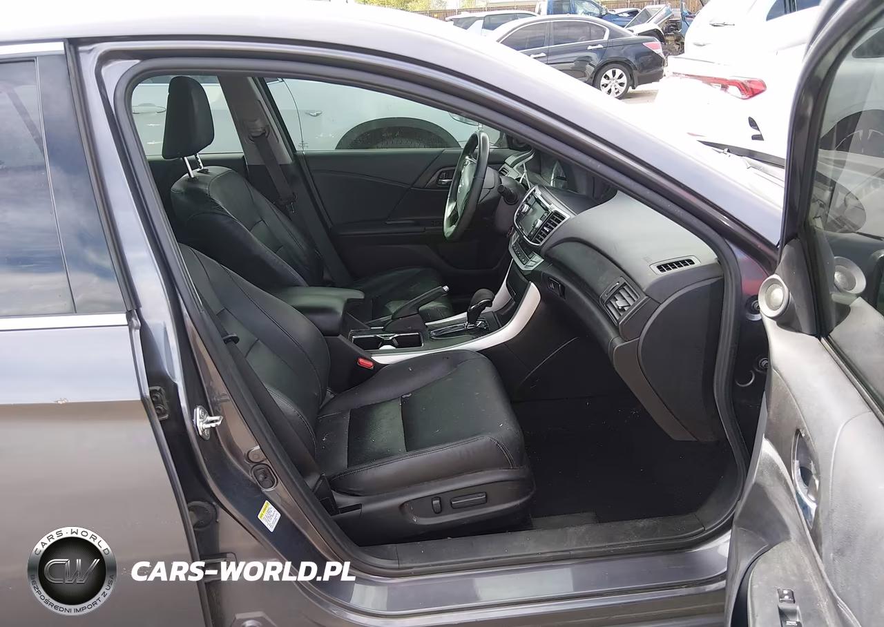 2014 Honda Accord Ex-L V-6 VIN:1HGCR3F8XEA031762 - 5