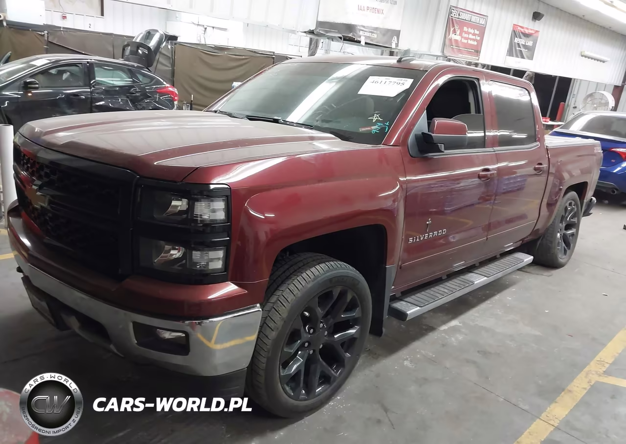 2015 Chevrolet Silverado 1500 2Lt VIN:3GCUKREC8FG133676 - 2