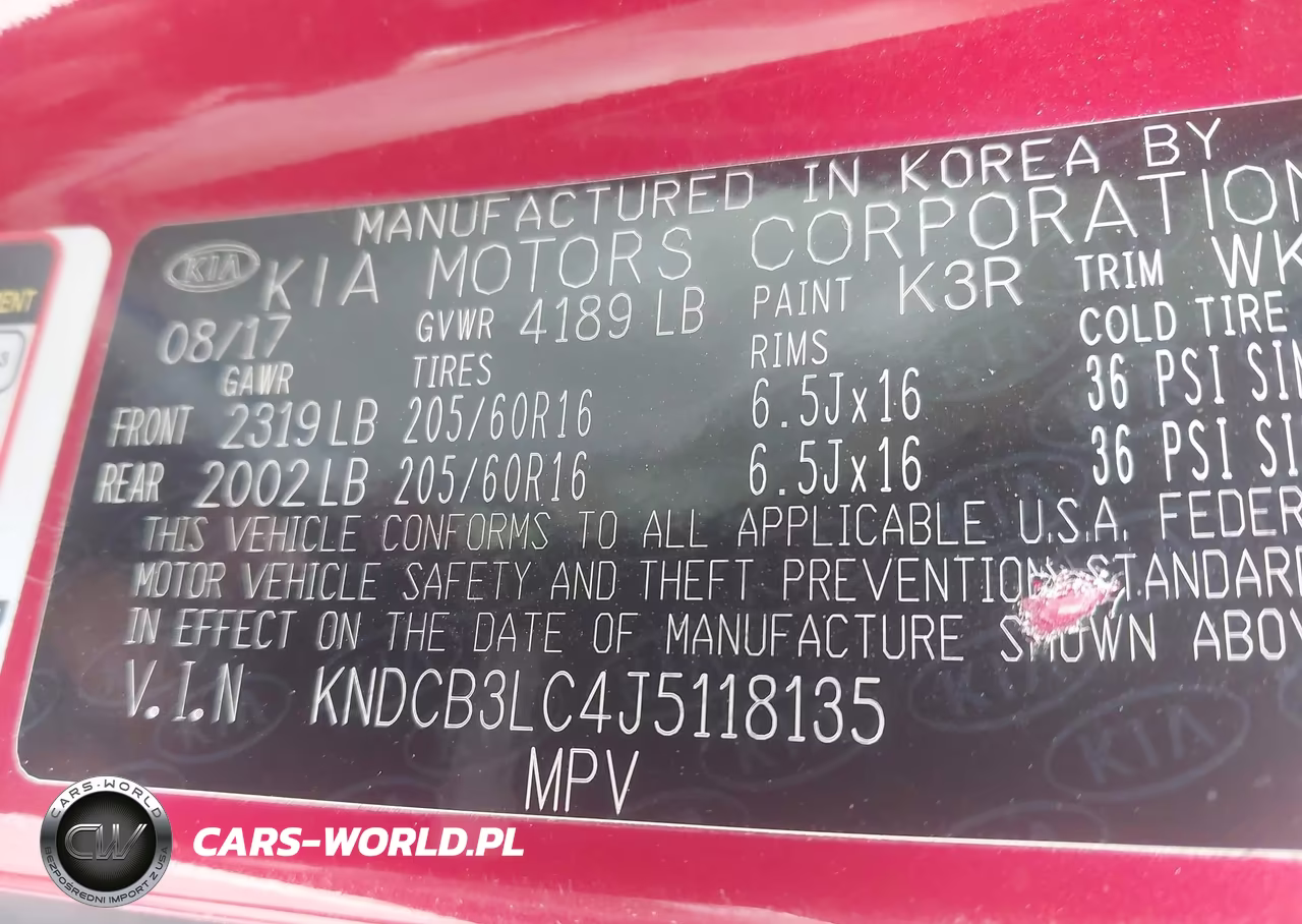 2018 Kia Niro Lx VIN:KNDCB3LC4J5118135 - 9