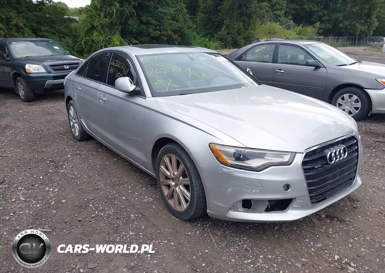 2013 Audi A6 2.0T Premium VIN:WAUGFAFC2DN030580 - 1