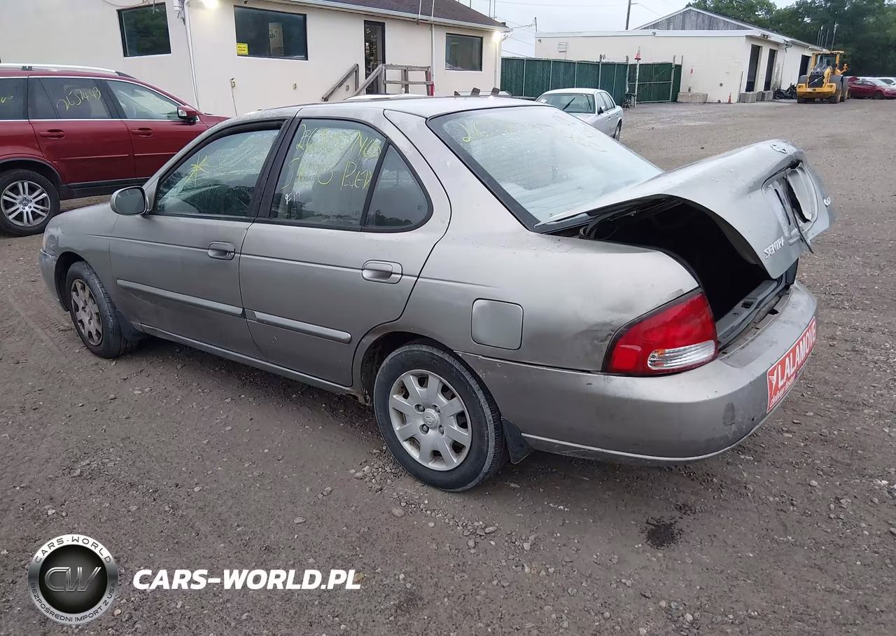 2002 Nissan Sentra Gxe VIN:3N1CB51D62L678671 - 3