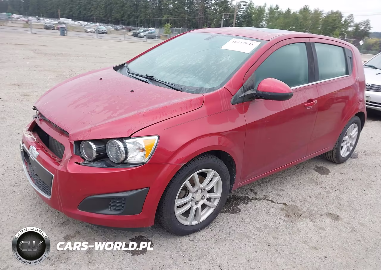 2016 Chevrolet Sonic Lt Auto VIN:1G1JC6SB5G4119316 - 2