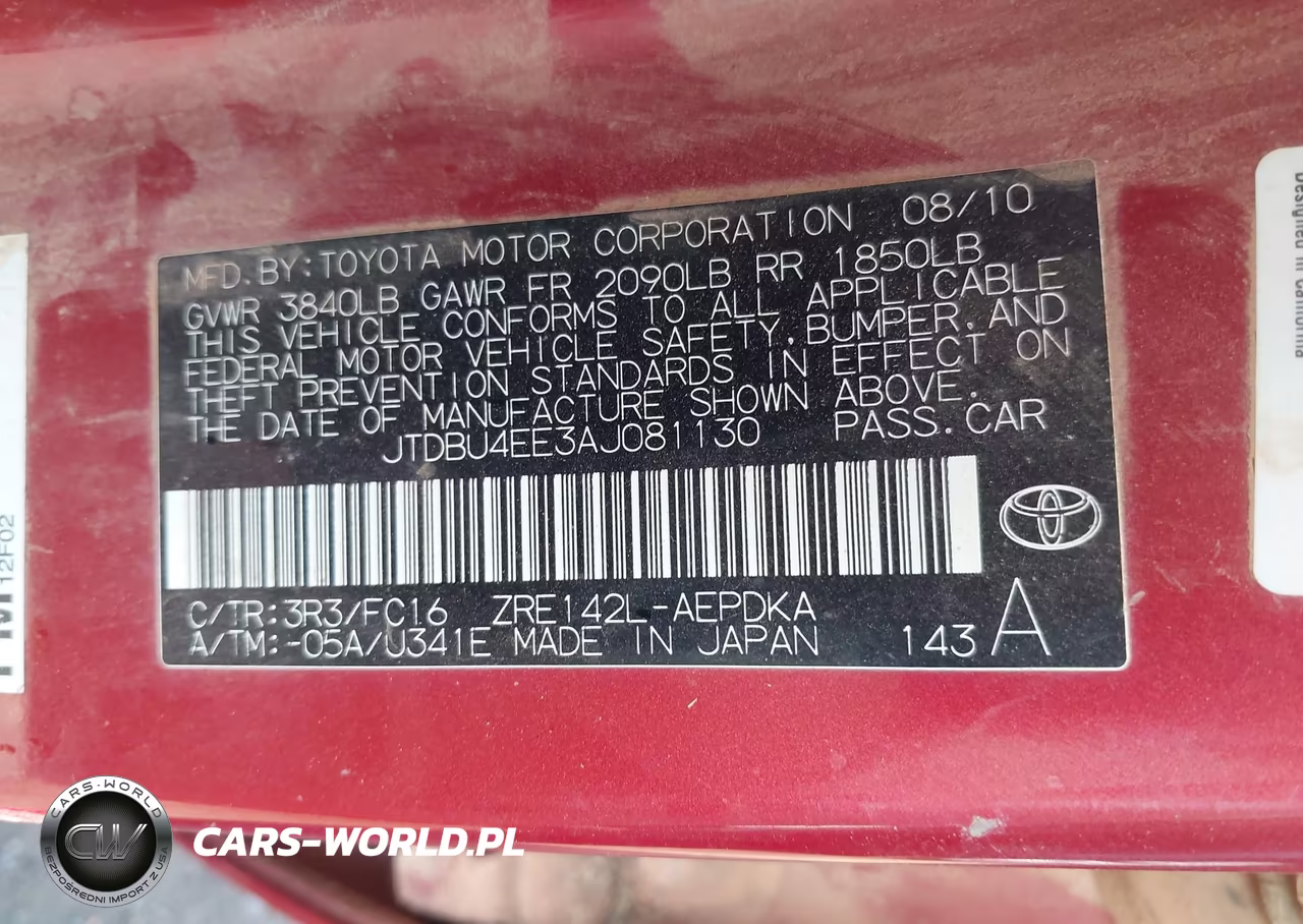 2010 Toyota Corolla Le VIN:JTDBU4EE3AJ081130 - 9