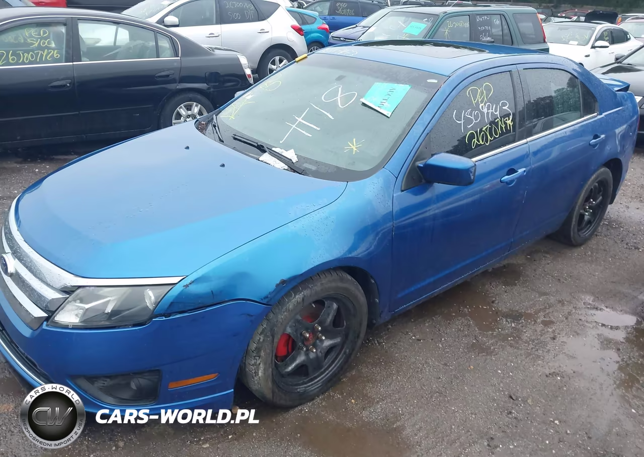2011 Ford Fusion Se VIN:3FAHP0HA1BR182103 - 2