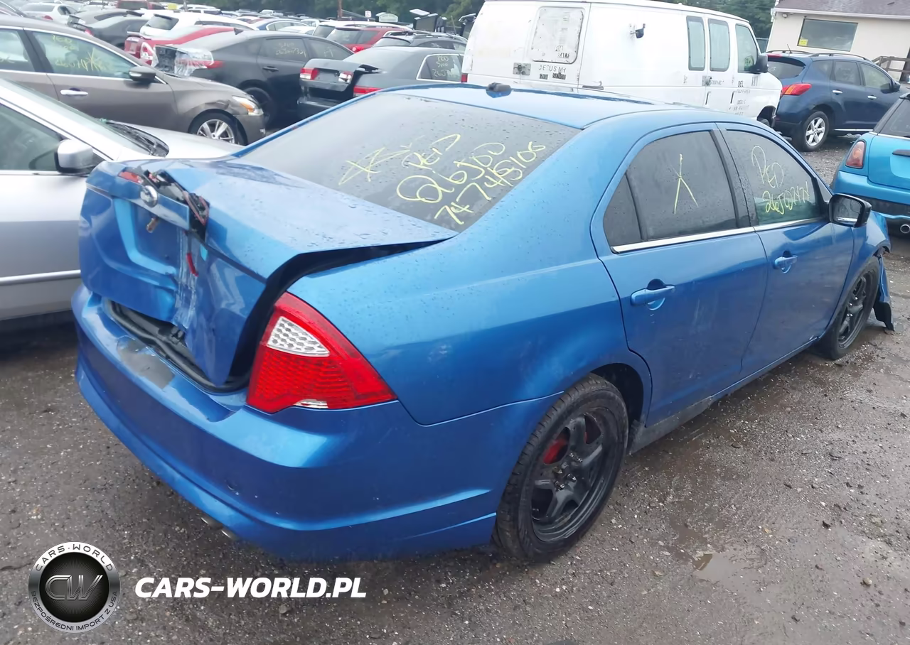 2011 Ford Fusion Se VIN:3FAHP0HA1BR182103 - 4