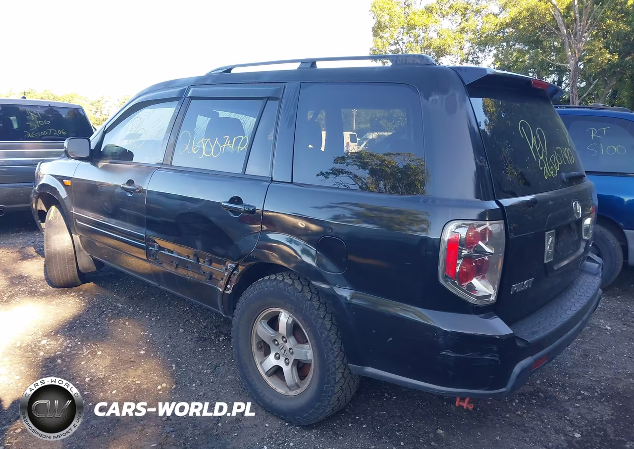 2008 Honda Pilot Ex-L VIN:5FNYF18538B023289 - 3
