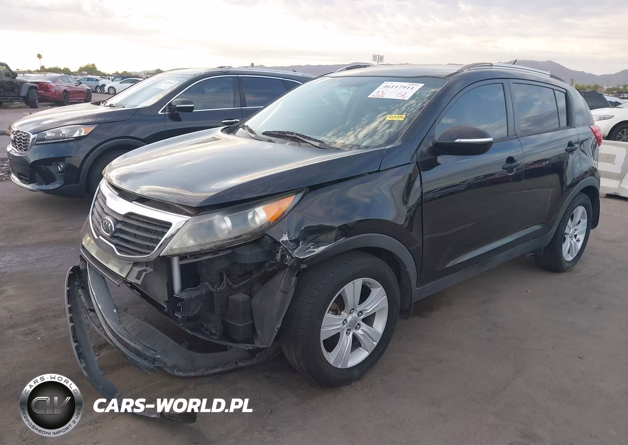 2011 Kia Sportage Lx VIN:KNDPB3A25B7100986 - 2