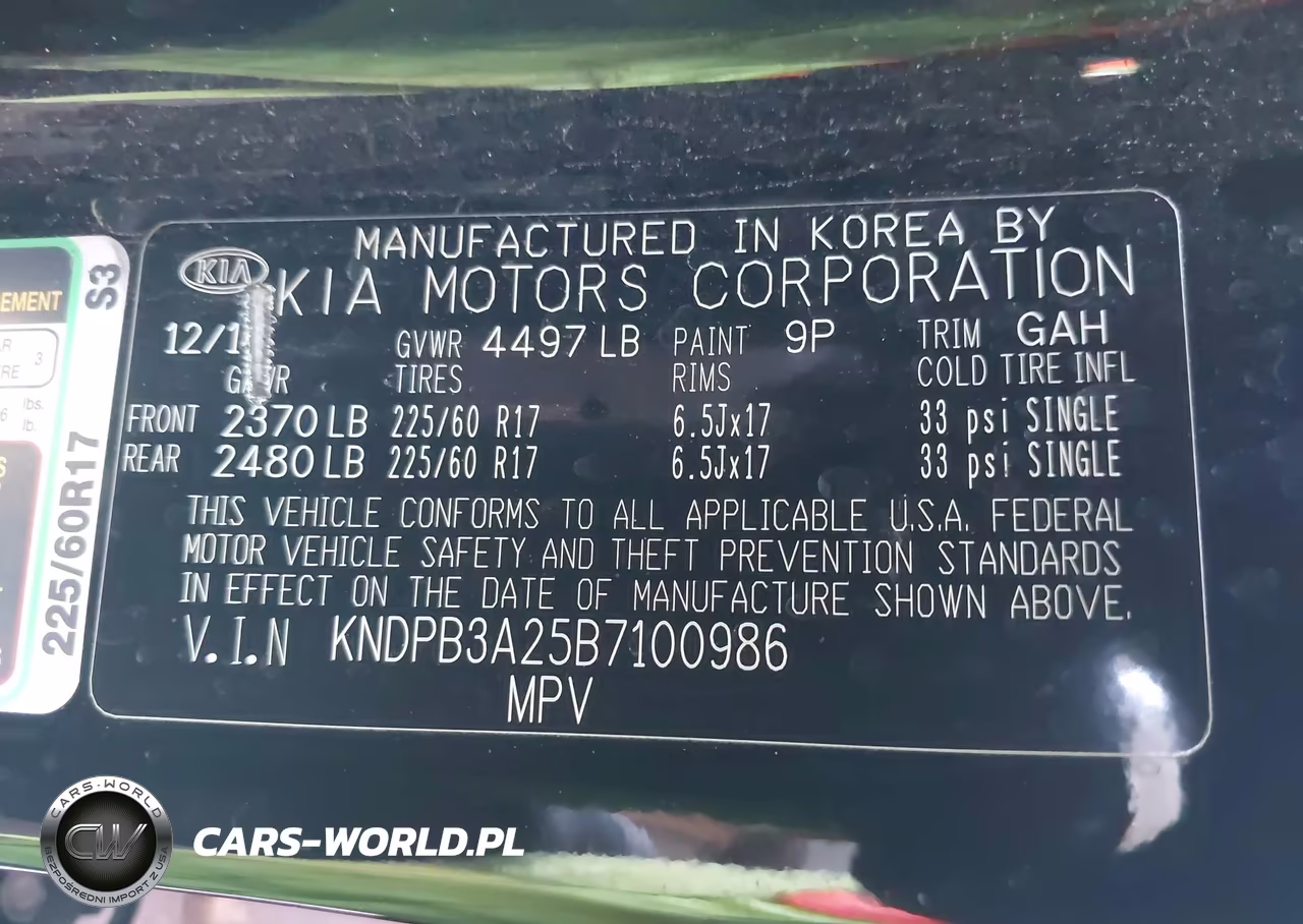 2011 Kia Sportage Lx VIN:KNDPB3A25B7100986 - 9