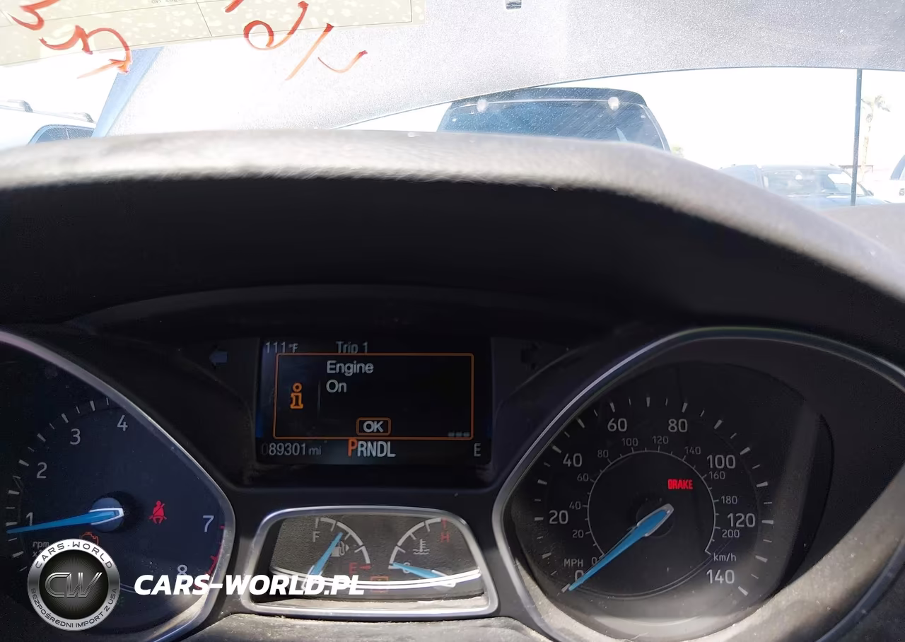 2016 Ford Focus Se VIN:1FADP3F26GL380192 - 7