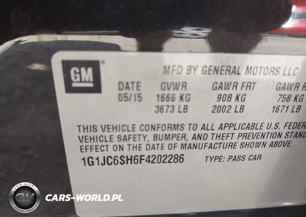 CHEVROLET SONIC LT VIN:1G1JC6SH6F4202286 - 9