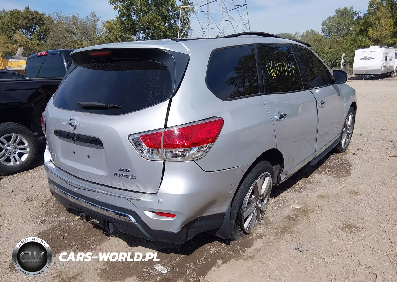 2014 Nissan Pathfinder Platinum VIN:5N1AR2MM3EC717271 - 4