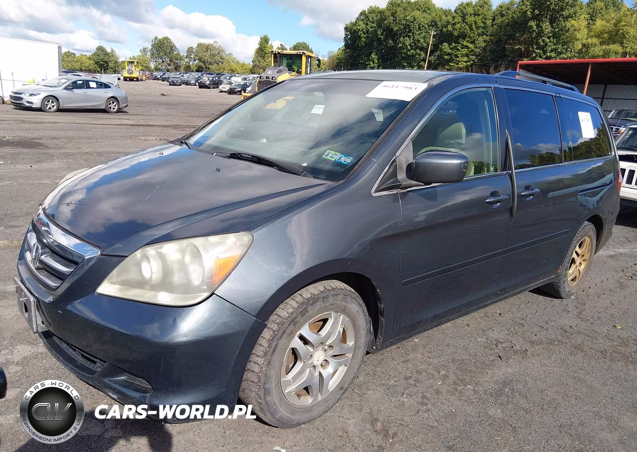 2005 Honda Odyssey Ex-L VIN:5FNRL38775B053725 - 2