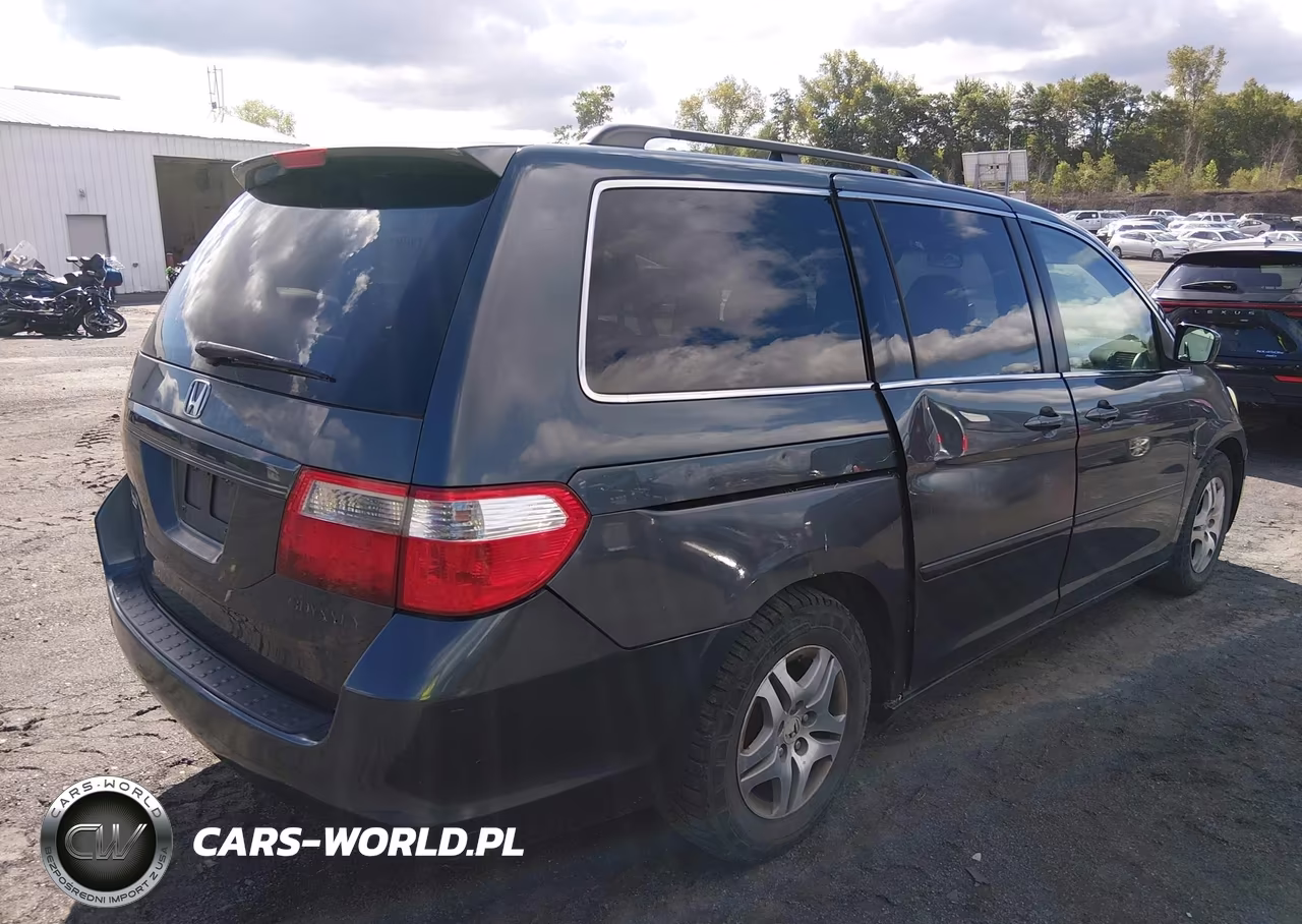 2005 Honda Odyssey Ex-L VIN:5FNRL38775B053725 - 4