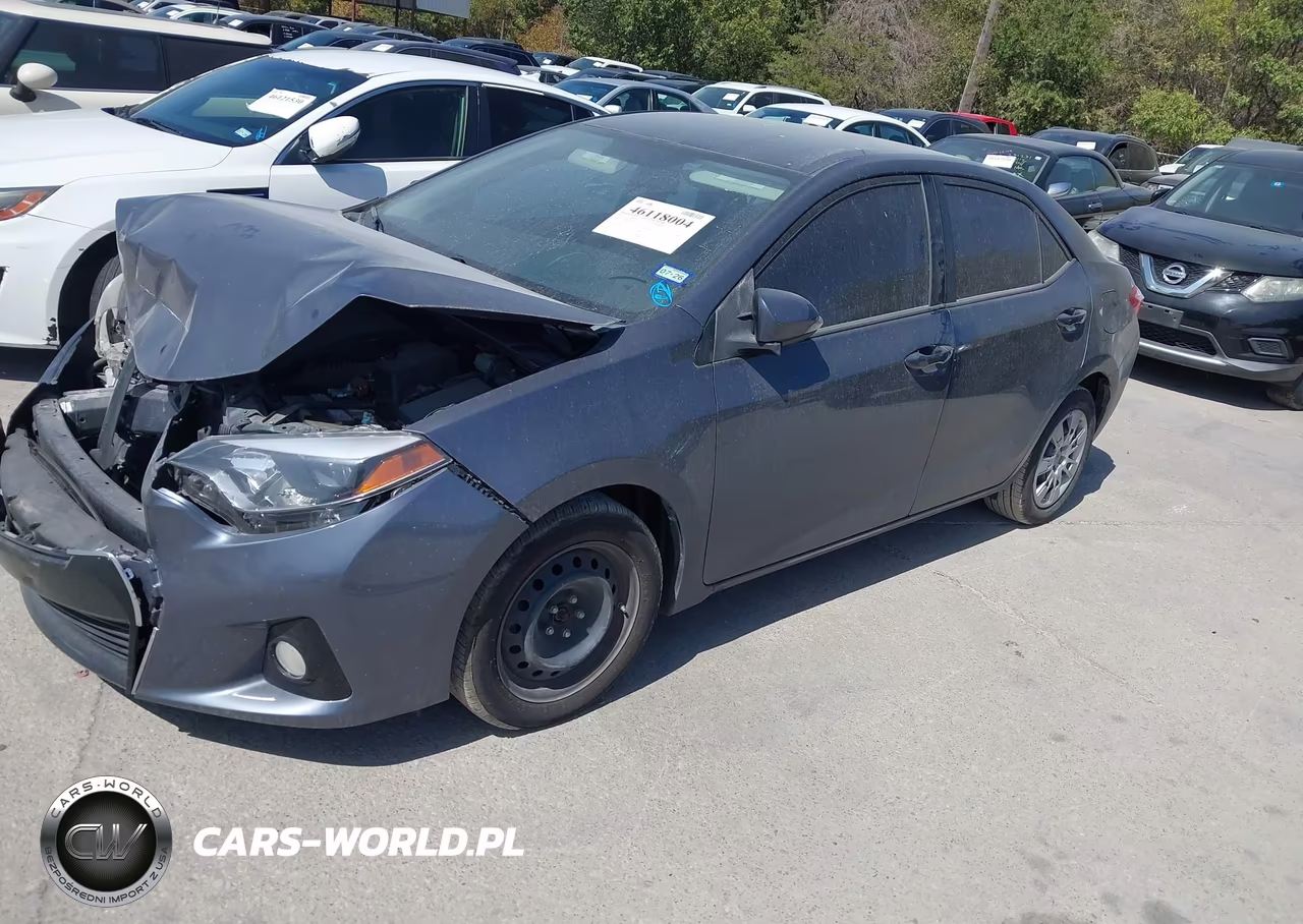 2016 Toyota Corolla S VIN:2T1BURHE1GC496752 - 2