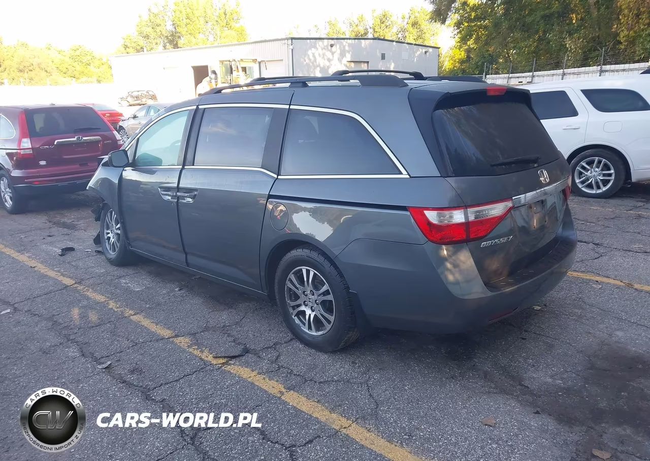 2012 Honda Odyssey Ex-L VIN:5FNRL5H66CB129239 - 3