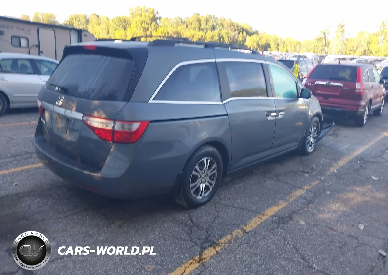 2012 Honda Odyssey Ex-L VIN:5FNRL5H66CB129239 - 4
