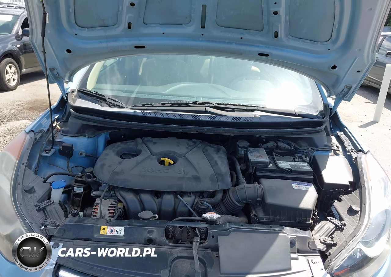 2012 Hyundai Elantra Gls (Ulsan Plant) VIN:KMHDH4AEXCU256361 - 10