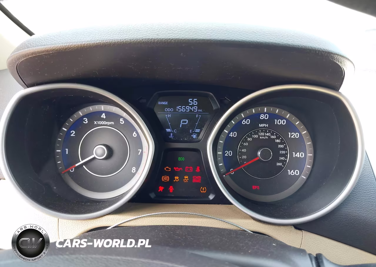 2012 Hyundai Elantra Gls (Ulsan Plant) VIN:KMHDH4AEXCU256361 - 7